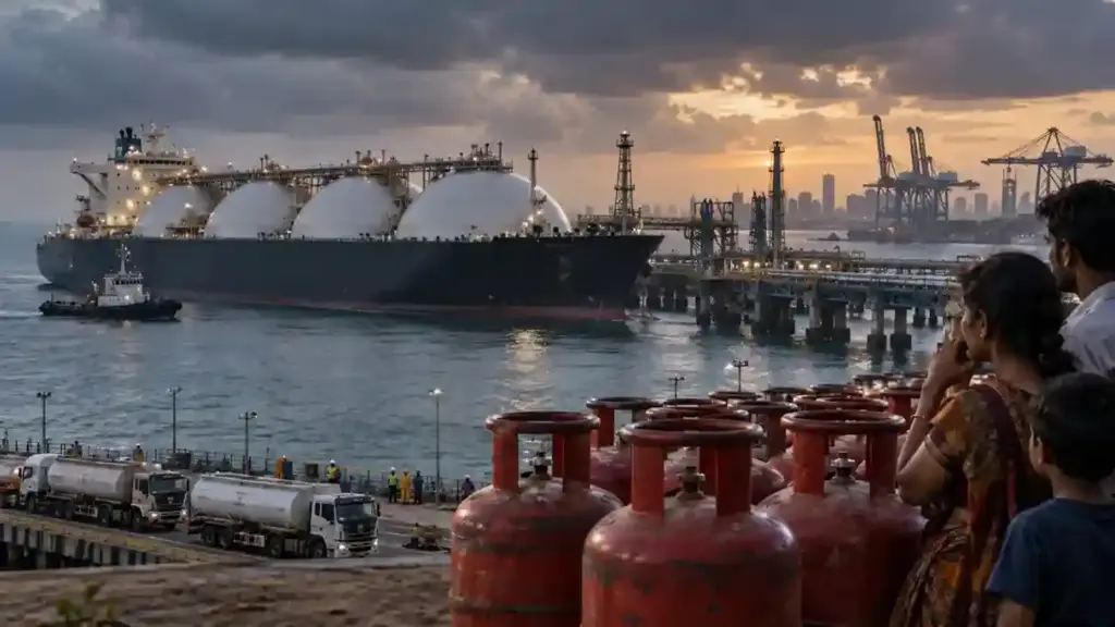 Qatar LNG Supply Disruptions India  મોંઘો ગેસ ખરીદવા મજબૂર બન્યું ભારત કતારથી સપ્લાય ખોરવાતાં LPG સિલિન્ડરના ભાવ વધવાની શક્યતા, બજેટ પર પડશે સીધી અસર