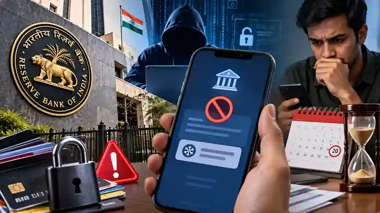 RBI Cyber Fraud Bank Account Rules મ્યુલ એકાઉન્ટ્સ પર RBIનો સૌથી મોટો શિકંજો સાયબર ક્રાઈમના પૈસા જે ખાતામાં જશે તેના પર તાબડતોબ પ્રતિબંધ, નવા કડક નિયમો લાગુ