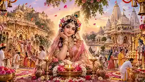 Radha Ashtami 2026 Date Confusion રાધા અષ્ટમી ૨૦૨૬ ક્યારે? આજે કે કાલે બરસાના અને વૃંદાવનમાં ક્યારે ઉજવાશે રાધારાણીનો જન્મોત્સવ? જાણો