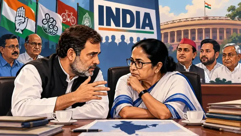 Rahul Gandhi In Contact With Mamata Banerjee  મોટા રાજકીય ઉલટફેરના સંકેત મમતા બેનર્જીના સંપર્કમાં રાહુલ ગાંધી; પડદા પાછળ ચાલી રહી છે મોટી રણનીતિ!