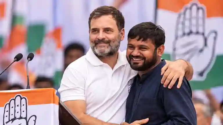 Rahul Gandhi Kanhaiya Kumar DUSU ચૂંટણીમાં સફાયા બાદ કોંગ્રેસમાં આંતરિક કલહ રાહુલ ગાંધીએ કન્હૈયા કુમારનો લીધો ઉધડો!