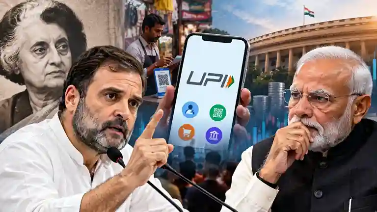 Rahul Gandhi PM Modi UPI Tax Demand રાહુલ ગાંધી આક્રમક સામાન્ય જનતાના ખિસ્સા પર બોજ કેમ? યુપીઆઈ ટ્રાન્ઝેક્શન પરના ટેક્સ સામે કોંગ્રેસે મોરચો ખોલ્યો!