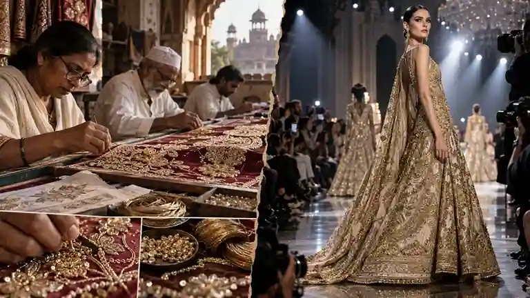 Ralph Lauren Copying Indian Zardozi Craft ક્રેડિટ વિના ભારતીય સંસ્કૃતિની નકલ? અમેરિકન લક્ઝરી બ્રાન્ડ સામે દેશભરના કારીગરો અને ડિઝાઇનર્સ લાલઘૂમ!