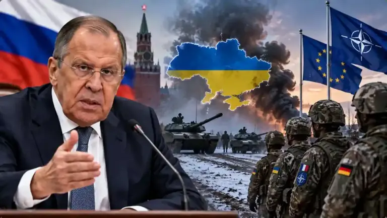 Russian Foreign Minister Lavrov War Warning  ત્રીજા વિશ્વયુદ્ધની સીધી ધમકી! રશિયાએ નાટો અને યુરોપિયન દેશો સામે ખેંચી લાલ રેખા; પશ્ચિમી સૈનિકોની એન્ટ્રી પર સીધા લશ્કરી સંઘર્ષનું એલાન