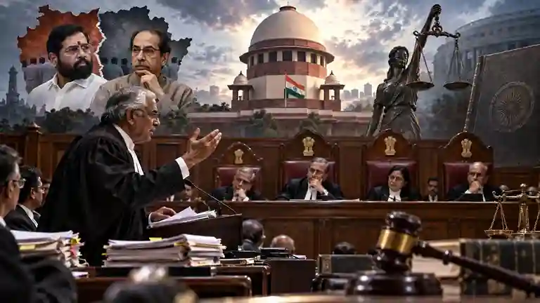 SC Questions Shinde Counsel 'ત્રીજો વિકલ્પ કેમ ન પસંદ કર્યો?' સુપ્રીમ કોર્ટે એકનાથ શિંદેના વકીલને પૂછ્યો સવાલ, 'આની ચકાસણી જરૂરી...'