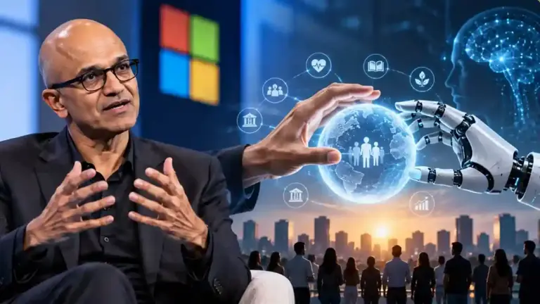 Satya Nadella On AI  આર્ટિફિશિયલ ઇન્ટેલિજન્સ પર સત્યા નડેલાની મોટી ચેતવણી જો AI માનવ નિયંત્રણમાં ન રહે તો તેને બનાવવાનો કોઈ અર્થ નથી