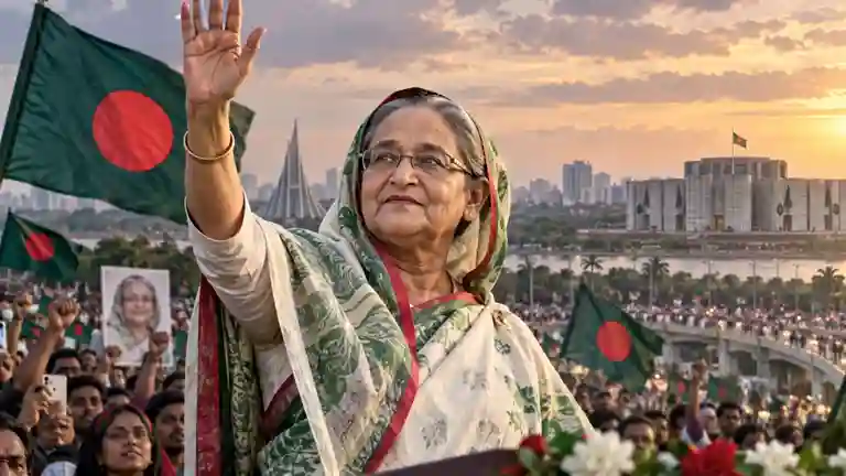 Sheikh Hasina Bangladesh Return Claim દેશનિકાલ વચ્ચે શેખ હસીનાનો મોટો પડકાર 'હું ભાગી નથી, જનતા વચ્ચે પાછી આવીશ'; ઢાકામાં યુનુસ સરકાર સામે સીધો મોરચો