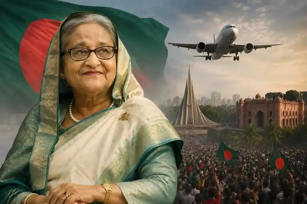 Sheikh Hasina Return to Bangladesh શું બાંગ્લાદેશનું રાજકારણ પલટાશે? શેખ હસીનાના વાપસીના એલાનથી ખળભળાટ