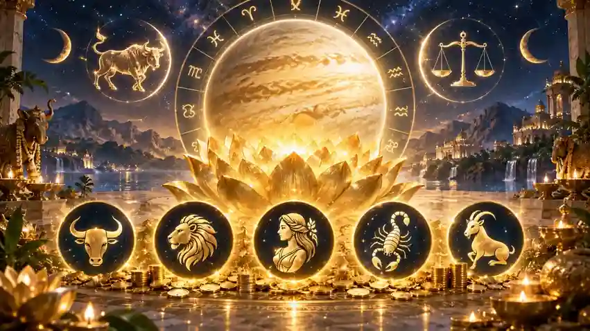 Shukra Gochar 2026 - 5 Zodiac Signs To Get Rich And Prosperous For 59 Days