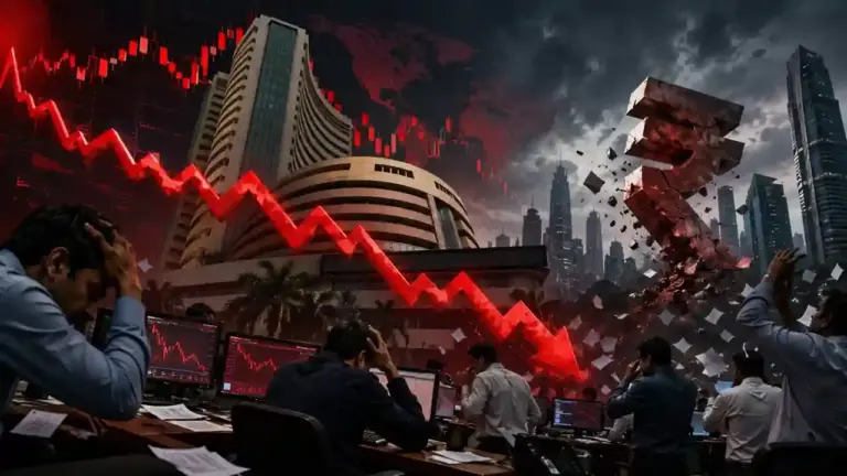 Stock Market Crash  ૩૫ મિનિટમાં ડૂબ્યા ૫ લાખ કરોડ! શેર બજારમાં ક્યાંથી આવ્યો આ મોટો ભૂકંપ?