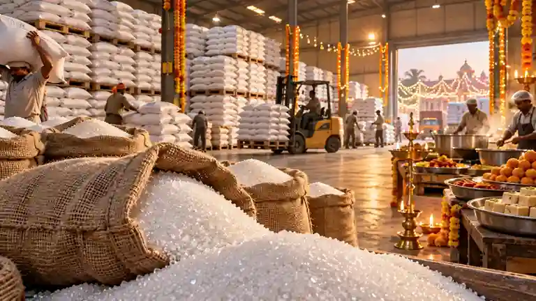 Sugar Stock Limit Doubled તહેવારો પહેલાં ખાંડ પર સરકારનો મોટો નિર્ણય સ્ટોક લિમિટ બમણી કરાઈ, આટલા દિવસ સુધી સ્ટોરેજની છૂટ મળી