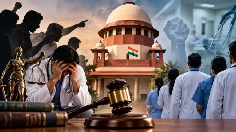 Supreme Court On Doctor Assault   નેતાઓની ગુંડાગીરી સહન નહીં થાય! મહારાષ્ટ્રની ઘટના પર સુપ્રીમ કોર્ટની પોલીસને કડક સૂચના—તત્કાળ જેલમાં પૂરો