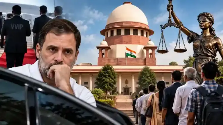Supreme Court On Rahul Gandhi Plea  સુપ્રીમ કોર્ટનો કડક સંદેશ VVIP કલ્ચર કોર્ટમાં નહીં ચાલે, રાહુલ ગાંધી સામાન્ય નાગરિકની જેમ જ લાઈનમાં આવે