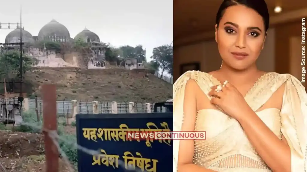 Swara Bhasker Ram Janmabhoomi Remarks અયોધ્યા ચુકાદા બાદ બોલિવૂડના ત્રણેય ખાન્સને કર્યા હતા મેસેજ! સ્વરા ભાસ્કરે વર્ષો જૂના રહસ્ય પરથી પડદો ઊંચક્યો