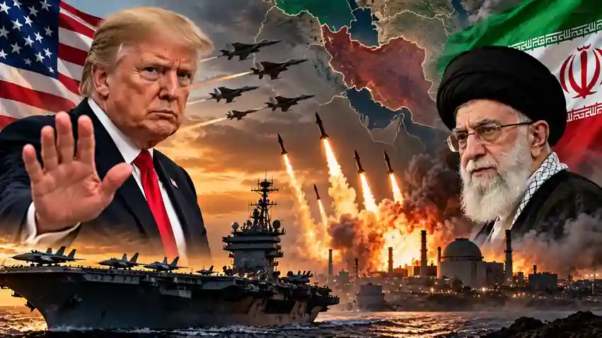 Trump Rejects Ceasefire Offer ટ્રમ્પે યુદ્ધવિરામની ઓફર ફગાવી ઈરાન પર મોટા સૈન્ય હુમલાની તૈયારીના સંકેત, મિડલ ઈસ્ટમાં ફરી ભીષણ તણાવ!