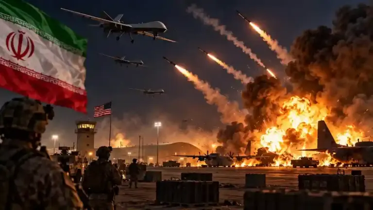 US Iran War  જોર્ડનમાં ભયાનક હુમલા, ઈરાને એક જ રાતમાં અમેરિકાના અનેક ફાઈટર જેટ અને હેલિકોપ્ટરને બનાવ્યા ક્ષતિગ્રસ્ત