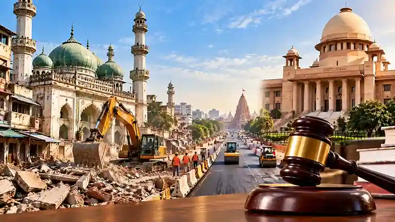 Ujjain Shahi Masjid Road Widening  ઉજ્જૈન રોડ પહોળો કરવાનો મામલો શાહી મસ્જિદ કમિટીની અરજી હાઈકોર્ટે ફગાવી, કામ ચાલુ રહેશે