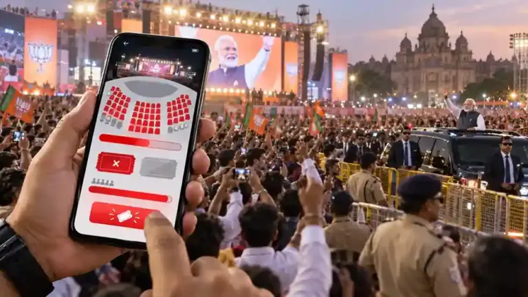 PM Modi Vadodara Event BookMyShow  રોક કોન્સર્ટ જેવો માહોલ! PM મોદીના વડોદરા કાર્યક્રમ માટે BookMyShow પર પાસ મુકાતાં જ મિનિટોમાં બુકિંગ હાઉસફુલ