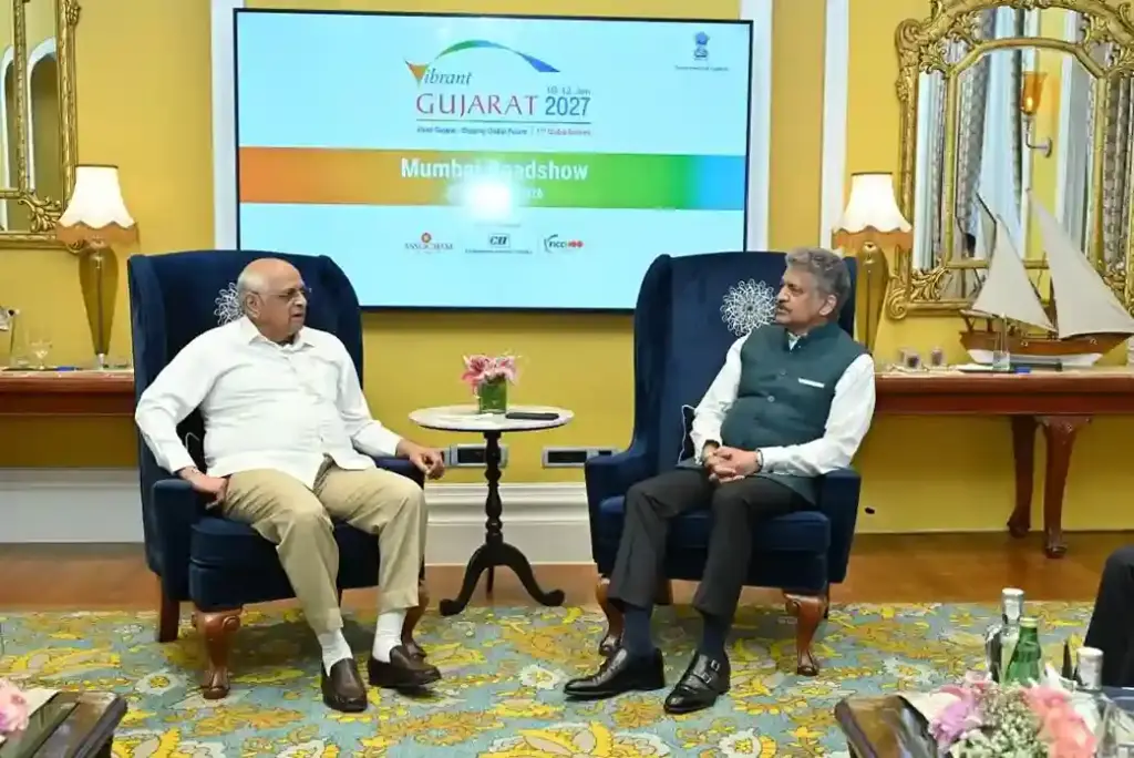 Vibrant Gujarat Summit 2027 Mumbai Meetings વાઈબ્રન્ટ ગુજરાત સમિટ ૨૦૨૭ (Vibrant Gujarat Summit 2027) ને લઈને મુંબઈમાં મુખ્યમંત્રીની ઉદ્યોગપતિઓ સાથે વનટુવન બેઠક