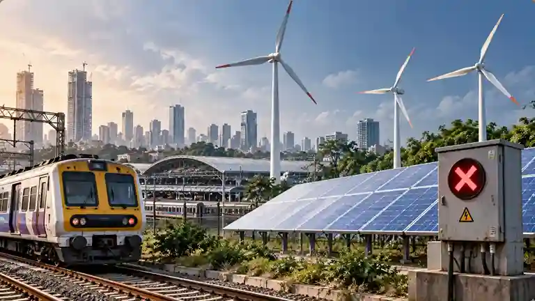 Western Railway Wind Solar Hybrid Project પશ્ચિમ રેલવેએ વિન્ડસોલર પાયલટ પ્રોજેક્ટ પર માર્યા તાળાં બજેટ સામે ઉત્પાદન નહિવત નીકળતાં પ્લાન્ટ સમેટી લેવાનો નિર્ણય