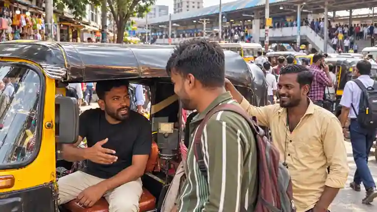 Abhijeet Dipke Auto Driver Video Viral ‘શિવાજી પાર્ક... શિવાજી પાર્ક...’ અભિજીત દીપકે બન્યા ઓટો ડ્રાઇવર? જુઓ વાયરલ વીડિયો
