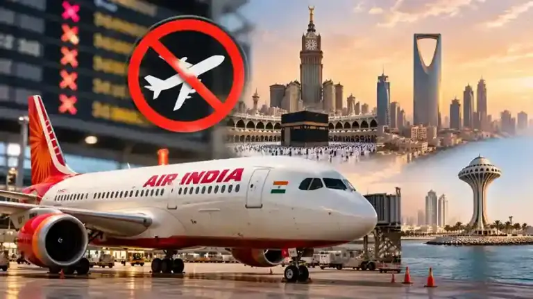 Air India Saudi Flights Cancelled  સાઉદી અરેબિયા જતી ફ્લાઇટ્સ પર બ્રેક એર ઇન્ડિયાએ ૨૪ ઓક્ટોબર સુધી જેદ્દાહ, રિયાધ અને દમ્મામની ઉડાન રદ કરી