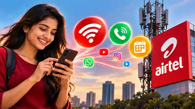 Airtel Prepaid Recharge Plan એરટેલનો સૌથી ધાંસુ પ્રીપેડ પ્લાન ₹399માં દરરોજ મળશે 2.5GB ડેટા, જાણો તમામ બેનિફિટ્સ અને વેલિડિટી