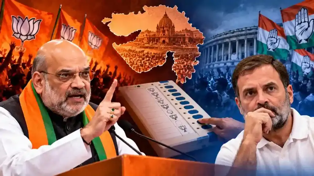 Amit Shah On Congress Defeat "૪ દાયકાથી ગુજરાતની જનતા તમને કેમ નકારી રહી છે?" અમિત શાહે કોંગ્રેસની દુખતી રગ પર હાથ મૂક્યો SIR મુદ્દે વિપક્ષને ભીંસમાં લીધો!
