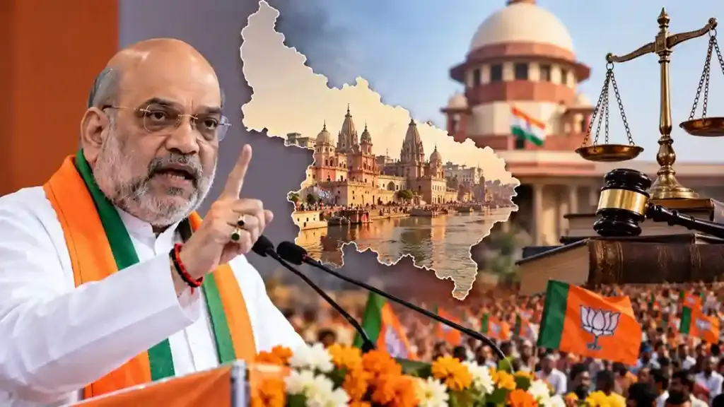 Amit Shah UCC In UP Announcement ઉત્તરાખંડ બાદ હવે યુપીનો વારો અમિત શાહે કહ્યું ભાજપના શાસનમાં જ તમામ નાગરિકો માટે સમાન નાગરિક સંહિતા શક્ય બનશે