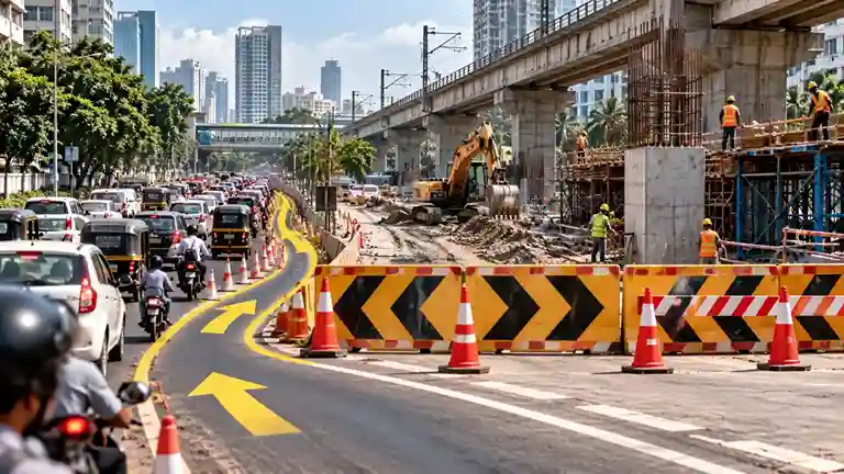 Andheri Shastri Nagar Road Closed BMC ના વાંકે પ્રજા ત્રાસી! અંધેરીમાં શાસ્ત્રી નગર રોડ બંધ, વાહનચાલકો માટે ૧ કિમીનું ડાયવર્ઝન