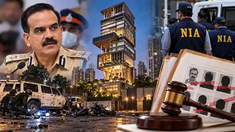 Antilia Bomb case એન્ટિલિયા બોમ્બ ધમકી કેસમાં NIAનો મોટો નિર્ણય પરમબીર સિંહ સહિત 23 સાક્ષીઓના નિવેદનોનો ટ્રાયલમાં નહીં થાય ઉપયોગ