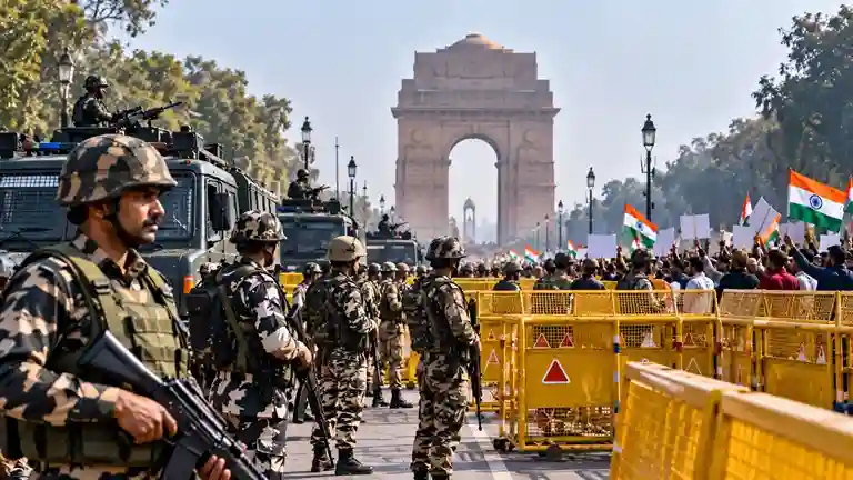 Delhi CAPF Deployment Extended   દિલ્હીમાં કંઈક મોટું થવાના એંધાણ? ૨૭૩ કંપની પેરામિલિટ્રી ફોર્સિસની તૈનાતી આ તારીખ સુધી લંબાવાઈ…