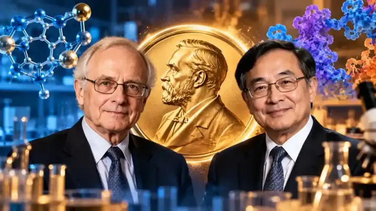 Chemistry Nobel Prize  રસાયણ વિજ્ઞાન ક્ષેત્રે મોટો પુરસ્કાર ફ્રાન્સના વૈજ્ઞાનિક હેનરી અને જાપાનના કેન્સોને કેમિસ્ટ્રીનો સંયુક્ત નોબેલ પુરસ્કાર એનાયત