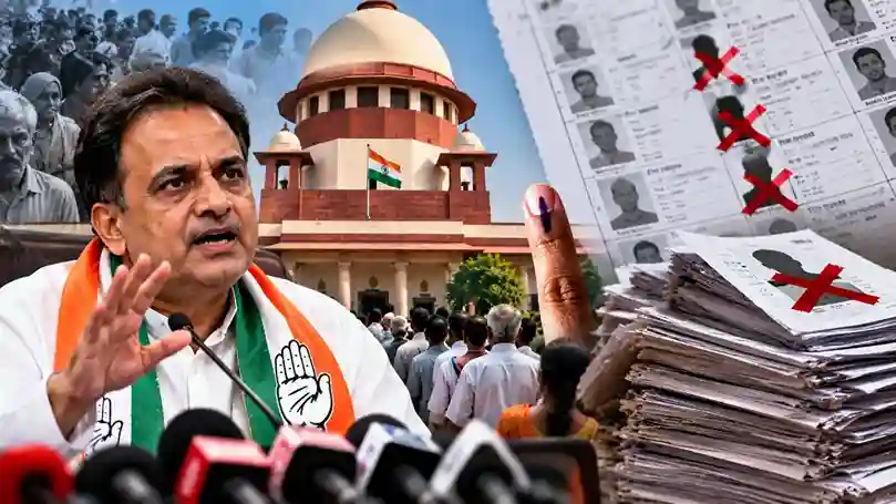 Congress Minister Admits SIR Clean Up પાર્ટી વિરોધ કરતી રહી અને મંત્રીએ પંચનું સમર્થન કરી દીધું!" કહ્યું 'SIR માં કોઈ ગેરરીતિ નથી, એક કરોડ નામ કપાવા પણ યોગ્ય'