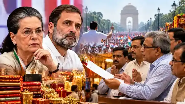 Delhi Traders Appeal Sonia Gandhi  ૨૦ બજારો અને ₹૧૨,૦૦૦ કરોડનો વેપાર દાવ પર  દિલ્હીના વેપારીઓની ૧ નવેમ્બરની રેલી સ્થગીત કરવા વિનંતી..