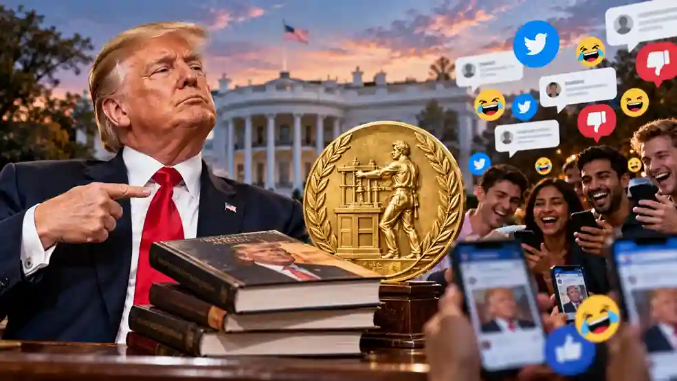 Donald Trump Pulitzer Prize Claim મારા જેવા પુસ્તકો કોઈ લખી જ ન શકે! ટ્રમ્પે માંગી લીધો પુલિત્ઝર એવોર્ડ ઇન્ટરનેટ પર મીમ્સનું પૂર, લોકોએ ઉડાવી ભારે મજાક!