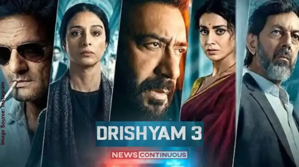 Drishyam 3 Advance Booking ‘દ્રશ્યમ ૩’ ને લઈને દર્શકોમાં ભારે ક્રેઝ રિલીઝ અગાઉ જ એડવાન્સ ટિકિટ વેચાણમાં નવો રેકોર્ડ, થિયેટરો હાઉસફુલ