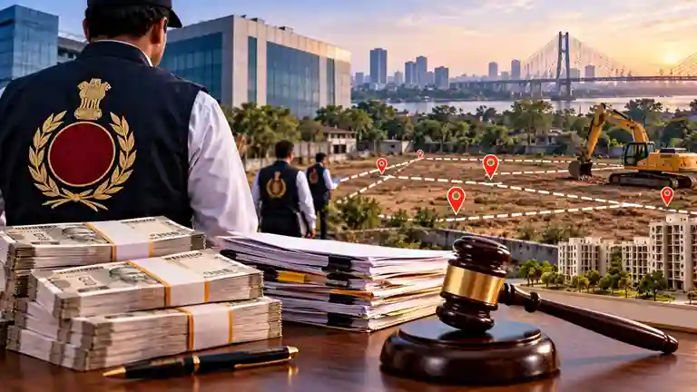 ED Attaches Unity Infraprojects Assets બેંક લોન ફ્રોડમાં મોટી માછલીઓ પર તવાઈ ED એ યુનિટી ઇન્ફ્રાપ્રોજેક્ટ્સની ₹૮૫.૨૦ કરોડની સંપત્તિ કરી જપ્ત!