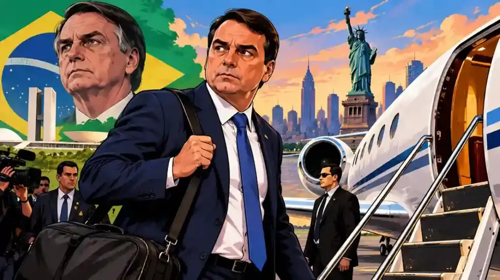Flavio Bolsonaro Flees To US લુલા ડા સિલ્વાના શપથ પૂર્વે બોલ્સોનારો ફ્લોરિડા પહોંચ્યા; વિવિધ કૌભાંડો અને તપાસ મામલે કાનૂની ગાળિયો મજબૂત