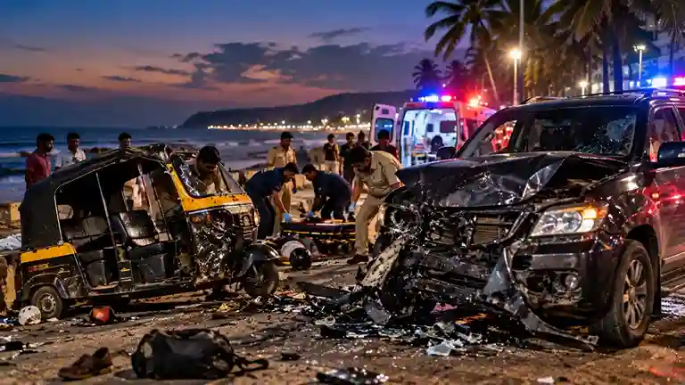Gorai Beach Hit And Run વીકેન્ડની મજા બની મોતની સજા! ગોરાઈ બીચ પર સ્પીડના શોખીન કારચાલકે મહિલાઓ સહિત ૪ ને ઉડાવ્યા…