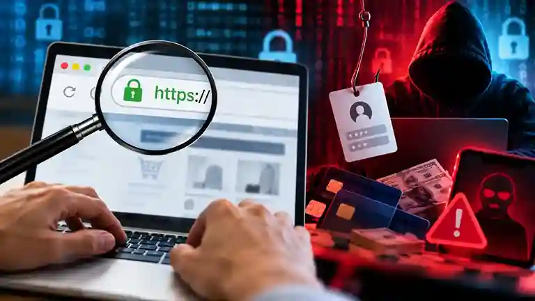 HTTPS Security Risk eMudhra ઓનલાઇન શોપિંગ અને નેટ બેંકિંગ કરતાં લોકો માટે રેડ એલર્ટ! માત્ર HTTPS જોઈને છેતરાતા નહીં, જાણી લો સાયબર ફ્રોડથી બચવાની સાચી રીત