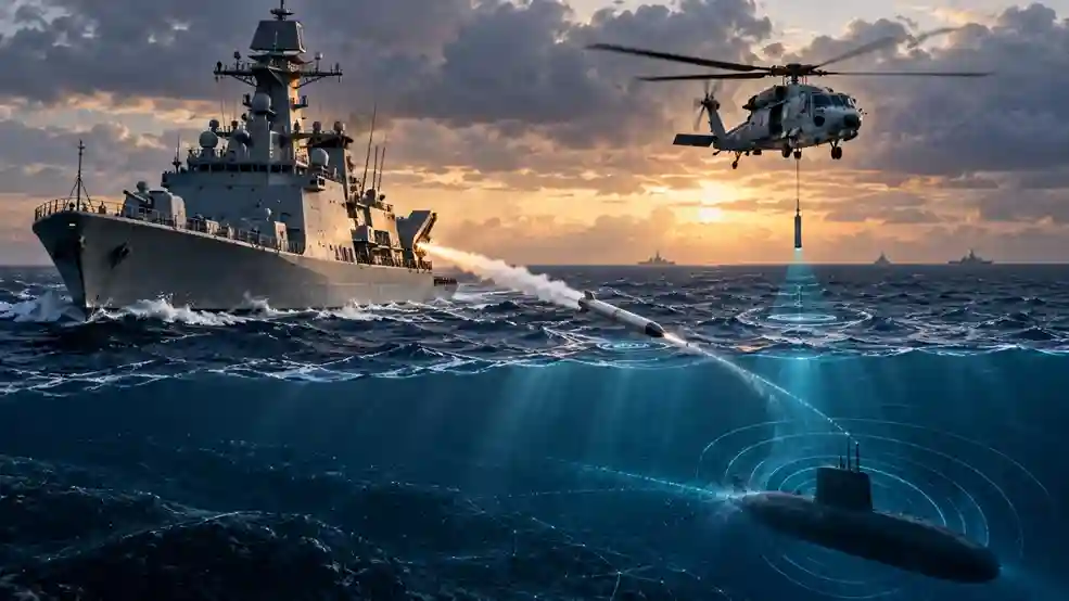 India Anti Submarine Warfare Plan  ૨૫૦ કિમી દૂરથી સબમરીન પર સચોટ પ્રહાર! ભારતીય નૌસેના બનાવી રહી છે દુશ્મનોને નેસ્તનાબૂદ કરવાનો નવો પ્લાન