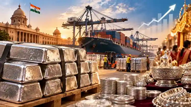 India Silver Import Approval ધનતેરસ અને દિવાળી પહેલાં ચાંદીના ભાવમાં મોટો કડાકો બોલશે? કેન્દ્ર સરકારે ખોલી તિજોરી જાણો પ્રતિ કિલો કેટલો ઘટી શકે છે ભાવ!