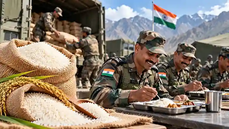 Indian Army Bharat Rice આર્મી કેમ્પ અને ફોરવર્ડ પોસ્ટ્સ પર પહોંચશે શ્રેષ્ઠ અનાજ! જવાનો માટે ‘ભારત ચોખા’; ન્યુટ્રિશન અને સ્વાદ બંને મળશે