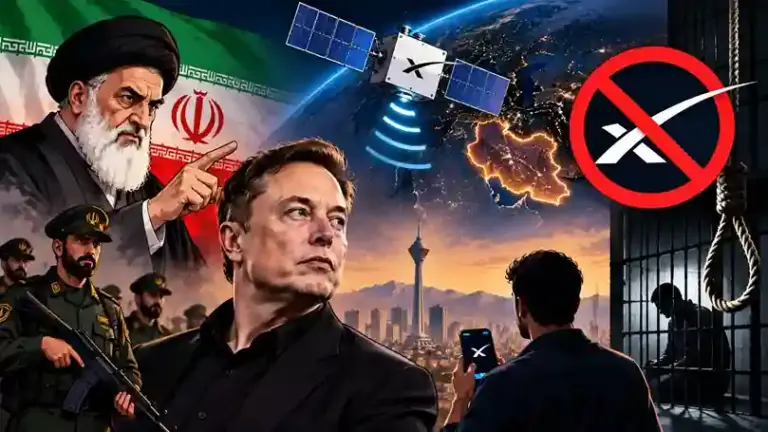 Iran Starlink Tool Of War Warning  સેટેલાઇટ ઈન્ટરનેટ વાપર્યું તો સીધી ફાંસી! મસ્કના સ્ટારલિંક સામે ઈરાન લાલઘૂમ ડિવાઇસ રાખનારાઓ સામે થશે આ કેસ!