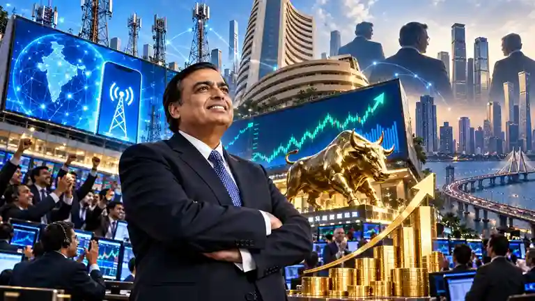 Jio Historic Listing Valuation ભારતીય કોર્પોરેટ ઈતિહાસનું સૌથી મોટું લિસ્ટિંગ જિયો પ્લેટફોર્મ્સે ટાટા અદાણી જૂથને છોડ્યા પાછળ; ₹૧૦.૩ લાખ કરોડના માર્કેટ કેપ સાથે ઐતિહાસિક લિસ્ટિંગ