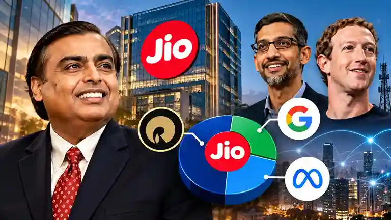 Jio Ownership મુકેશ અંબાણી જિયોના એકમાત્ર માલિક નથી, ગૂગલ અને મેટા સહિતની વૈશ્વિક કંપનીઓની પણ છે મોટી ભાગીદારી