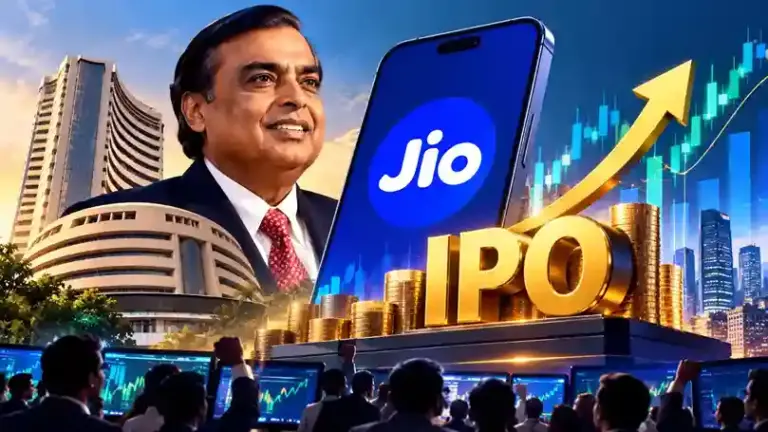 Jio Record IPO Price Band  દેશના સૌથી મોટા ₹૩૦,૨૧૩ કરોડના મેગા IPO ની તારીખો અને પ્રાઇસ બેન્ડ જાહેર; ૨૧ ઓક્ટોબરથી સબસ્ક્રિપ્શન ખૂલશે