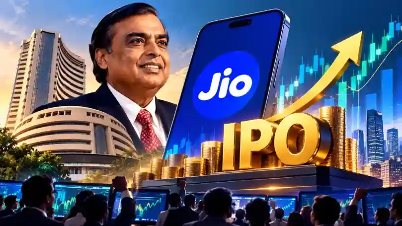 Jio Record IPO Price Band દેશના સૌથી મોટા ₹૩૦,૨૧૩ કરોડના મેગા IPO ની તારીખો અને પ્રાઇસ બેન્ડ જાહેર; ૨૧ ઓક્ટોબરથી સબસ્ક્રિપ્શન ખૂલશે