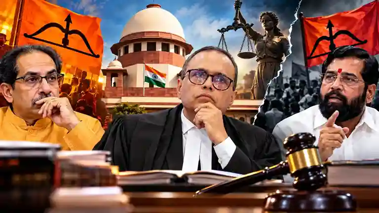 Justice Bagchi Remarks Shiv Sena Hearing 'જેમણે બંધારણીય પાપ કર્યું...' શિવસેના કેસની સુનાવણીમાં જસ્ટિસ બાગચીની આકરી ટિપ્પણી; શિંદે કે ઠાકરે, કોની મુશ્કેલી વધશે?